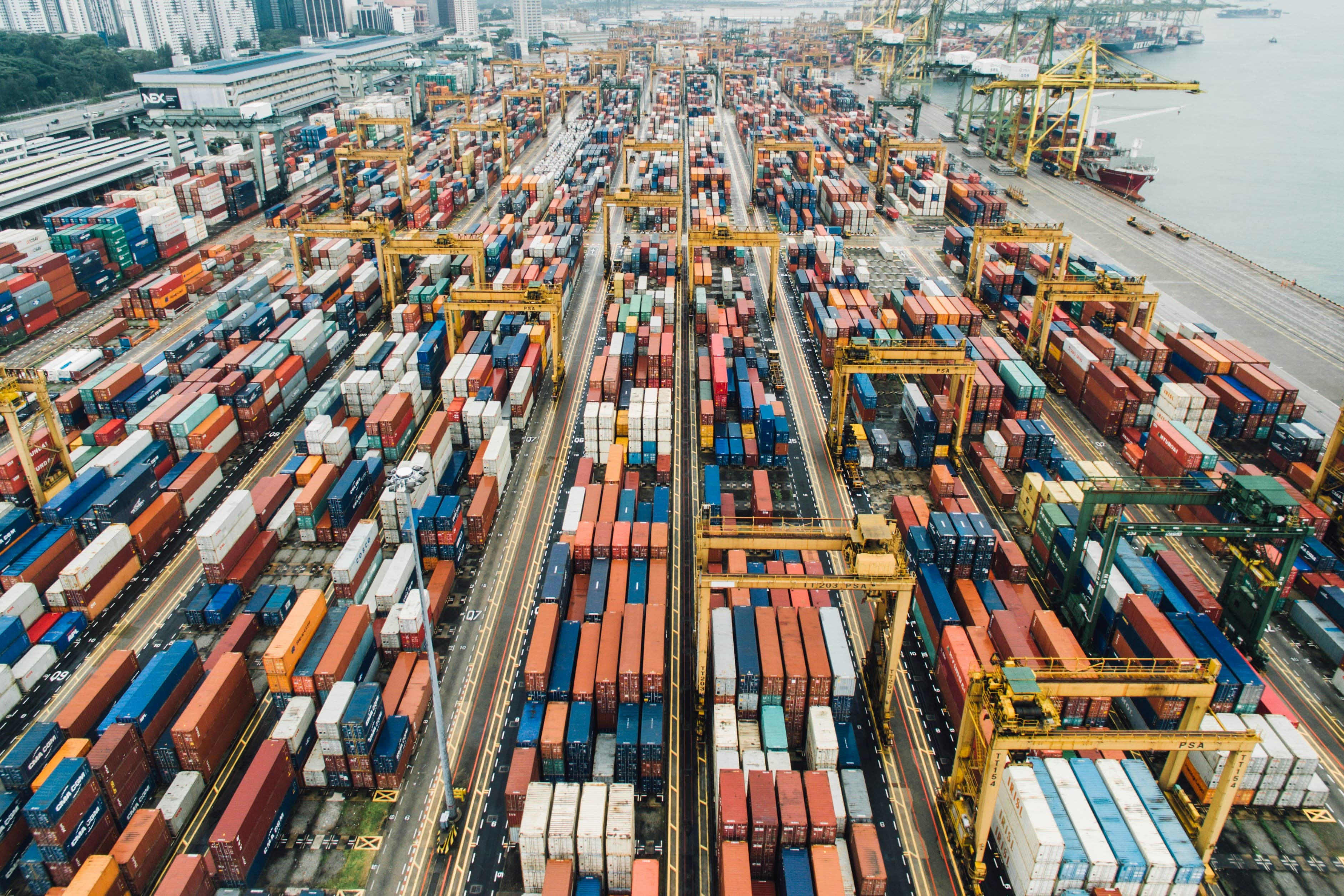 Internationale Transportkette